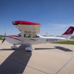 2008 CESSNA T182T for sale in Crete Nebraska, by Lone Mountain Aircraft. Left wing view