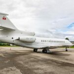 2008 Dassault Falcon 7X for sale on AvPay, by Jetron. Right fuselage