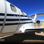 2008 Eclipse 500 (N75EA) Private Jet For Sale From AEROCOR on AvPay aircraft exterior left engine