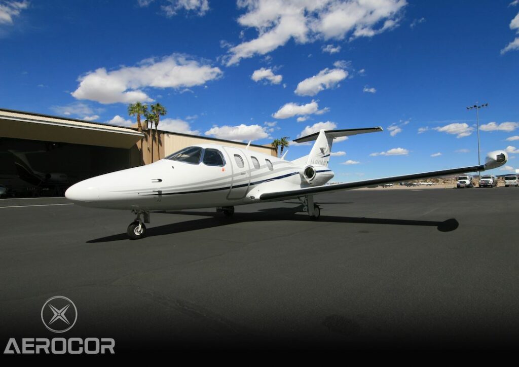 2008 Eclipse 500 Private Jet (N800EJ) For Sale From Aerocor On AvPay aircraft exterior front left