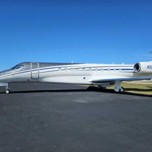 2008 Embraer Legacy 600 Private Jet For Sale (N32SF) From Jet Advisors On AvPay aircraft exterior left side