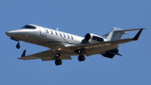 2008 Learjet 40XR Private Jet For Sale From Southern Cross On AvPay aircraft exterior in flight