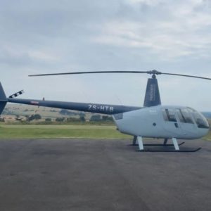 2008 Robinson R44 Raven II Piston Helicopter For Sale stationary side view