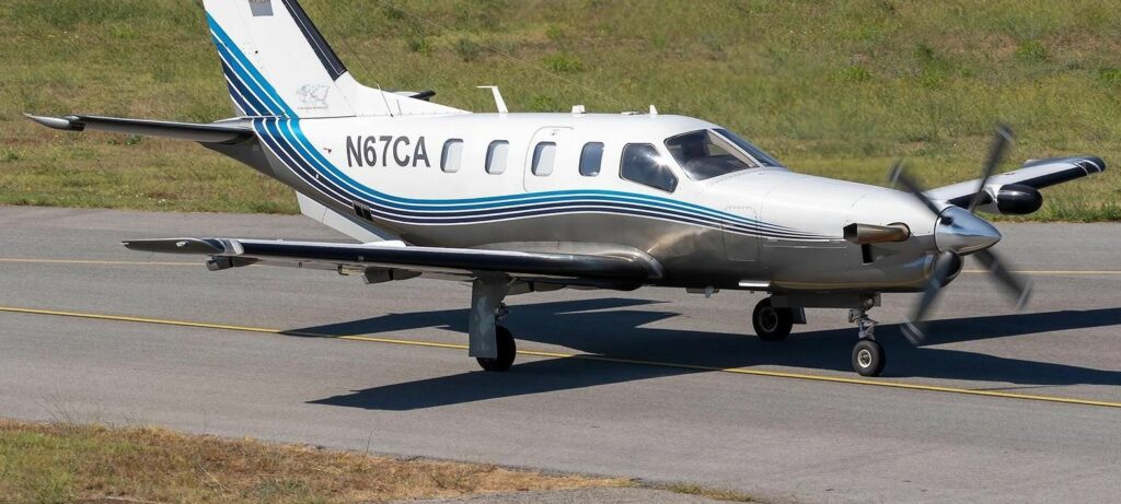 2008 Socata TBM 850 Turboprop Aircraft For Sale From Flying Smart Biggin Hill On AvPay aircraft exterior front right