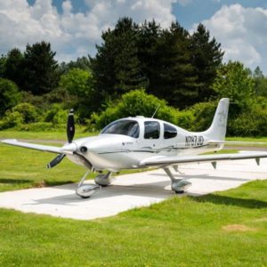 2009 Cirrus SR22TN G3 GTS Single Piston Engine Aircraft For Sale front left wing nose