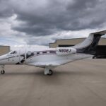 2009 EMBRAER PHENOM 100 (N80EJ) Private Jet For Sale on AvPay by Lone Mountain Aircraft. Left wingtip