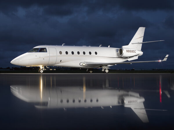 2009 Gulfstream G200 (N868SC) Private Jet For Sale From CFS Jets on AvPay aircraft exterior left side 2