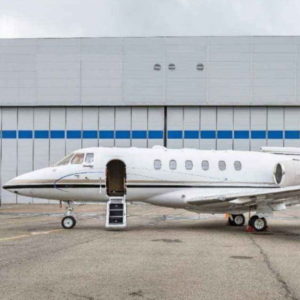 2009 Hawker 750 For Sale by Jetco. Exterior view-min