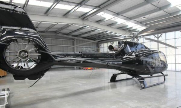 2010 Airbus EC130 B4 Turbine Helicopter For Sale on AvPay by Pacific AirHub. Parked in the hangar