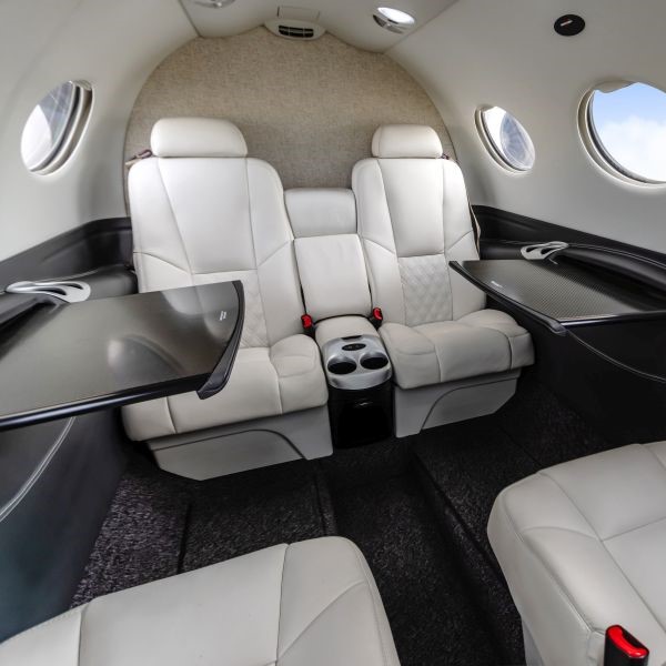 2010 Cessna Citation 510 Mustang High Sierra Private Jet For Sale on AvPay. Interior