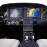 2010 Cirrus SR22T G3 GTS X Single Engine Piston For Sale From Lone Mountain on AvPay console and instruments