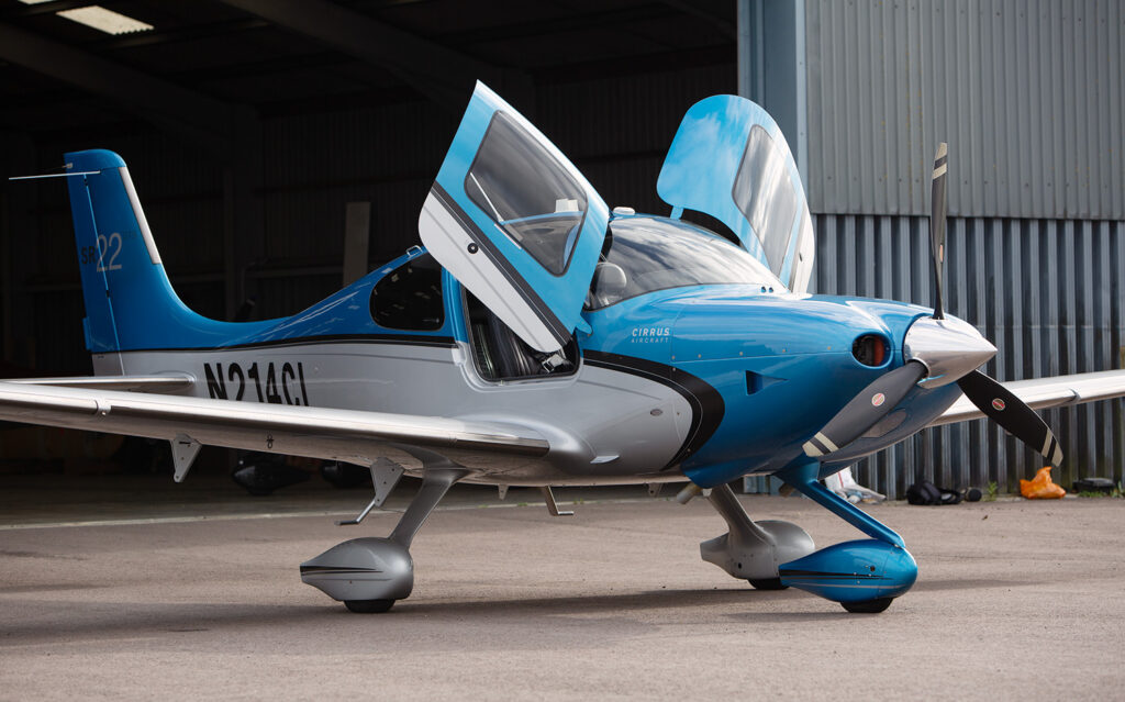 2012 Cirrus SR22 GTS Single Engine Piston Aircraft For Sale From CK Aviation On AvPay aircraft exterior front right 2