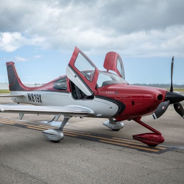 2012 Cirrus SR22T GTS G3 FIKI Single Engine Piston Aircraft For Sale from CK Aviation on AvPay front right doors open