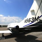 2012 Eclipse Total Eclipse Plus Private Jet For Sale (N563MJ) From AEROCOR On AvPay aircraft exterior left side of tail