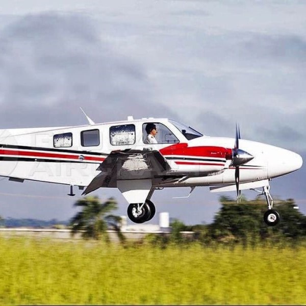 2013 Beechcraft G58 Baron Multi Engine Piston Airplane For Sale by Global Aircraft. Flare-min