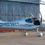 2013 Cirrus SR22T GTS G5 FIKI Single Engine Piston Airplane (N936CT) For Sale From CK Aviation On AvPay aircraft exterior right rear doors open