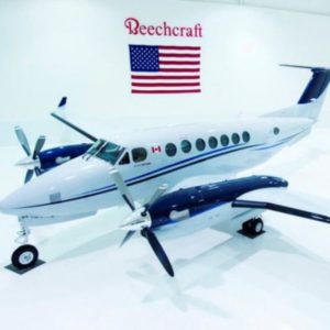 2014 Beechcraft Corp King Air 350i Turboprop Aircraft For Sale front from left wing