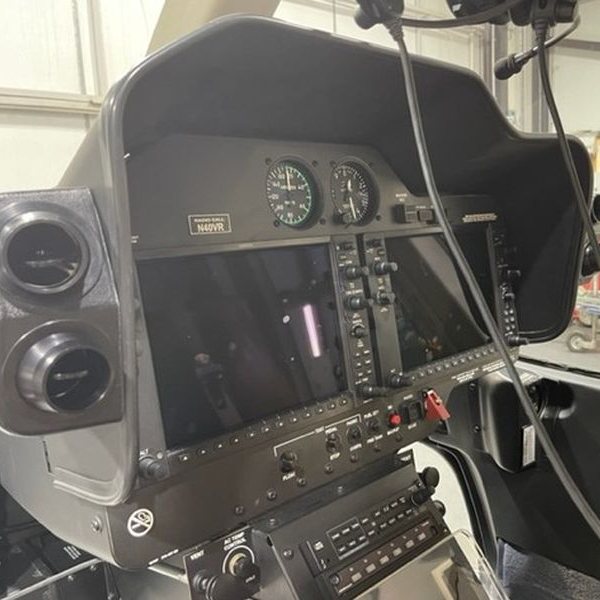 2014 Bell 407GX Turbine Helicopter For Sale From Mach Aviation on AvPay console and instruments