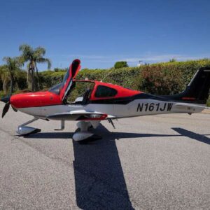 2014 Cirrus SR22T G5 GTS Single Engine Piston Aircraft For Sale From Lone Mountain On AvPay side on left wing