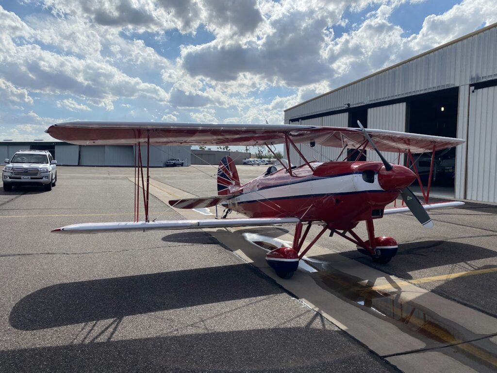2014 Waco Great Lakes 2T-1A-2 (N204GL) Biplane Airplane For Sale on AvPay by Delta Aviation. Parked.