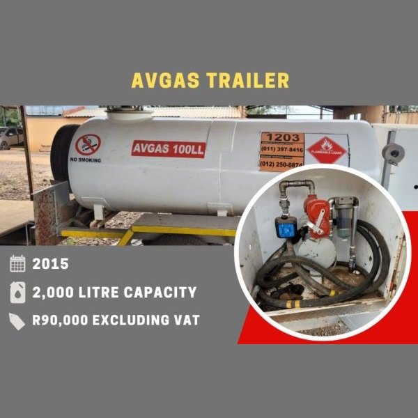 2015 AVGAS Trailer For Sale From Aircraft For Africa on AvPay