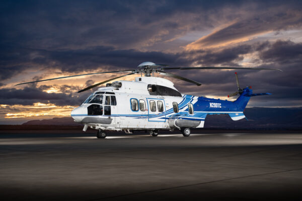 2015 Airbus H225 (N290TC) Turbine Helicopter For Sale From Aero Asset on AvPay aircraft exterior left side evening