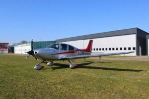 2015 Cirrus SR22T G5 GTS Single Engine Piston Aircraft For Sale (D-EJWI) From FA Aircraft Sales On AvPay aircraft exterior front ;eft