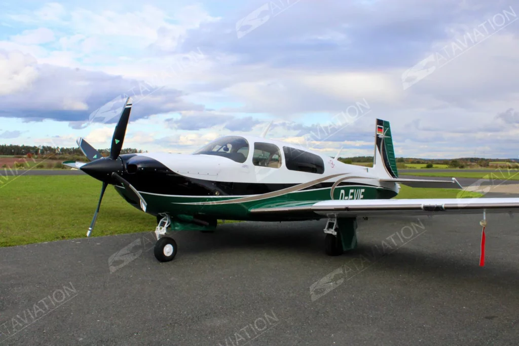 2015 Mooney Ovation 3 GX Single Engine Piston Aircraft For Sale From AT Aviation On AvPay aircraft exterior front left