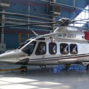 2016 Agusta Westland AW-139 turbine helicopter for sale on AvPay by Brookfield Aviation. Left