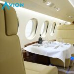 2016 Dassault Falcon 7X for sale by AvionMar. Dinner service