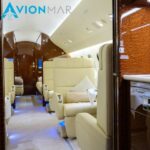 2016 Dassault Falcon 7X for sale by AvionMar. Galley looking aft-min