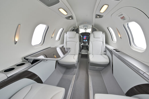 2016 HondaJet HA-420 APMG Private Jet For Sale From Rheinland Air Service on AvPay aircraft interior passenger seats