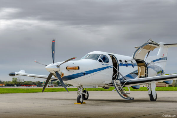 2016 Pilatus PC12 NG Turboprop Aircraft For Sale (N577PE) From jetAVIVA On AvPay aircraft exterior front left doors open