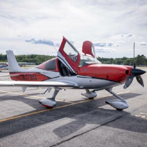 2017 Cirrus SR22T G6 GTS Single Engine Piston Aircraft For Sale From Lone Mountain On AvPay front left doors open