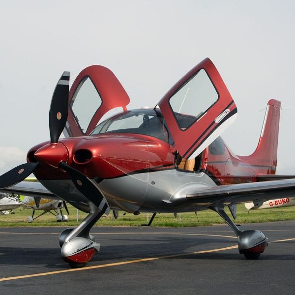2017 Cirrus SR22T GTS Single Engine Piston Aircraft For Sale By CK Aviation On AvPay front left of aircraft close