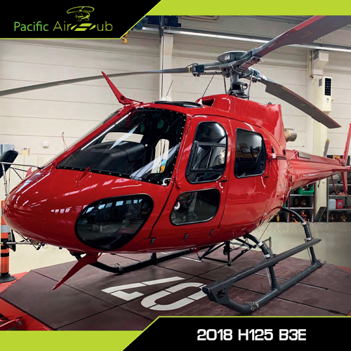2018 Airbus H125 B3e Turbine Helicopter For Sale From Pacific AirHub On AvPay aircraft exterior front left