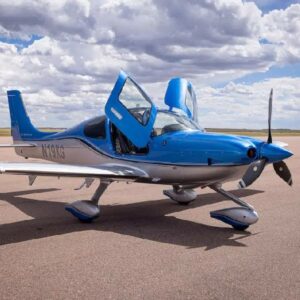 2018 CIRRUS SR22 G6 GTS (N19KG) for sale on AvPay by Lone Mountain Aircraft. Canopy doors open