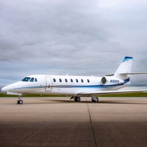 2018 Cessna Citation 680 Sovereign+ Jet Aircraft For Sale front left wing new