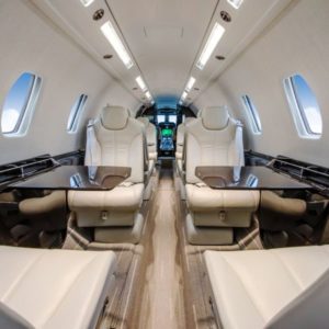 2018 Cessna Citation 680 Sovereign+ Jet Aircraft For Sale interior to cockpit new