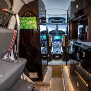 2018 Cessna Citation 680 Sovereign+ Jet Aircraft For Sale view into cockpit new
