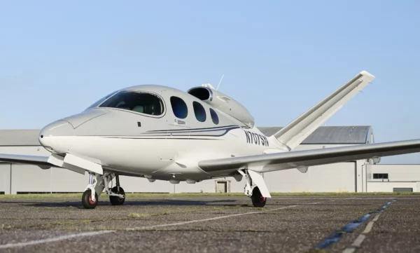 2018 Cirrus SF50 G1 Vision Jet (N707SN) For Sale From Lone Mountain Aircraft On AvPay aircraft exterior front left close