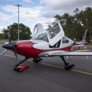 2019 CIRRUS SR22 G6 GTS (N989HK) for sale on AvPay by Lone Mountain Aircraft. Canopy doors open