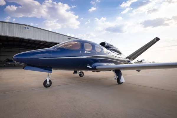 2019 Cirrus SF50 G2 Vision Private Jet For Sale From Lone Mountain Aircraft On AvPay aircraft exterior front left