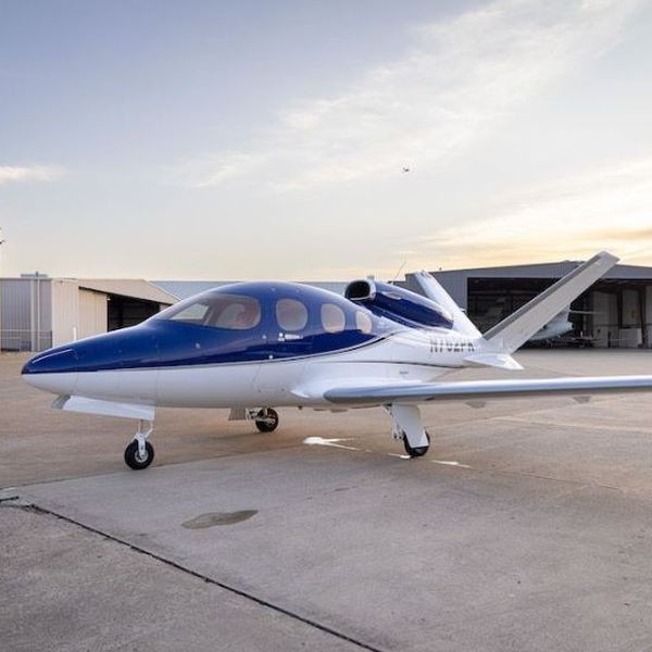 2019 Cirrus SF50 G2 Vision Private Jet For Sale From Lone Mountain On AvPay front left of aircraft
