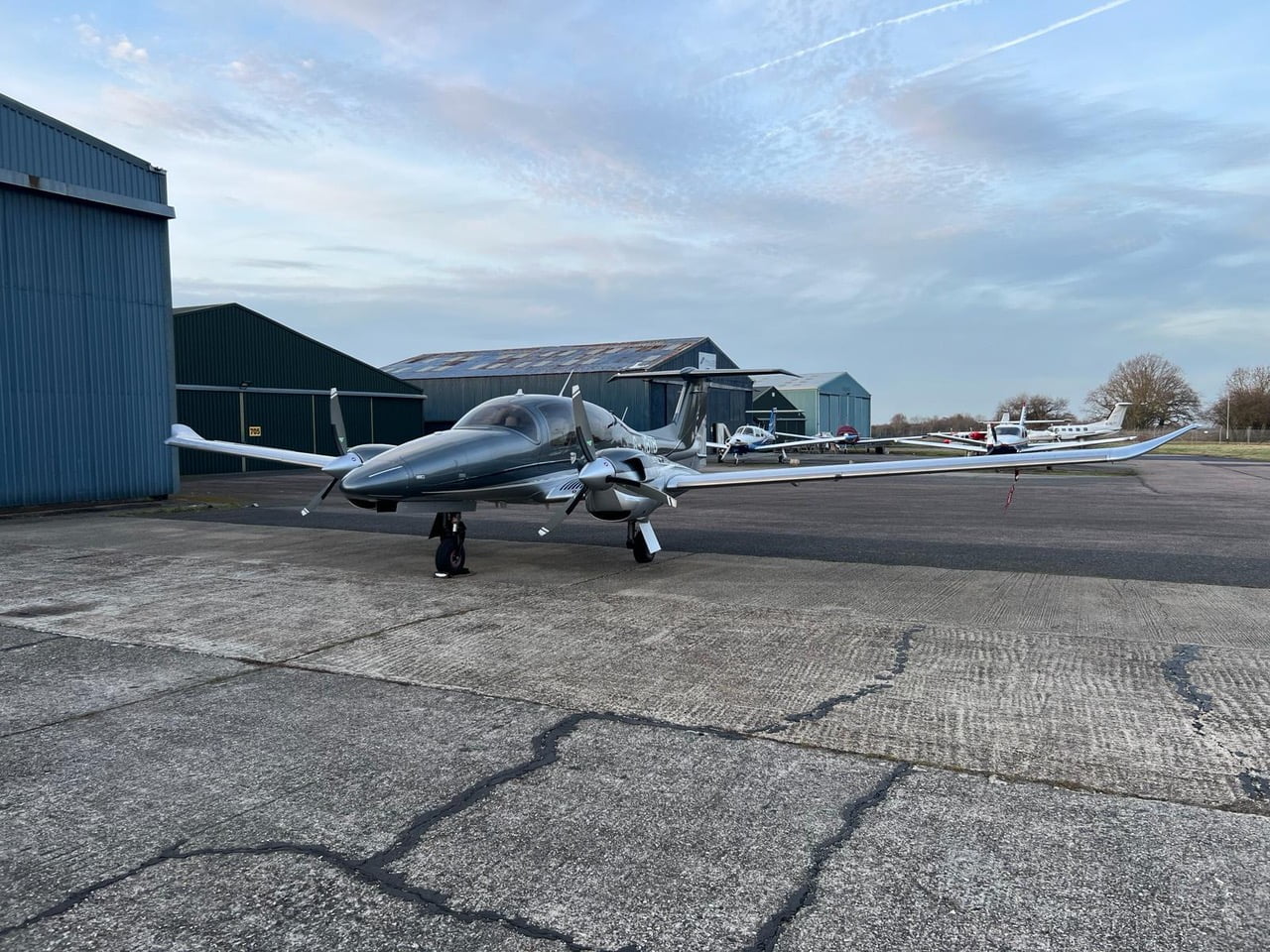 2019 Diamond DA62 Multi Engine Pistin Aircraft For Sale (G-JBIB) From Gemstone Aviation On AvPay aircraft exterior front left