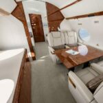 2019 Gulfstream G650 for sale by AvionMar. Mid cabin facing rear