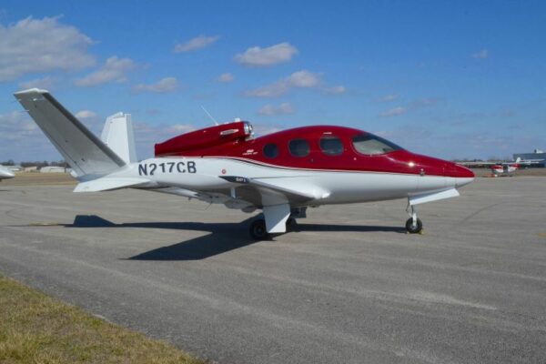 2020 Cirrus SF50 G2 Vision Jet For Sale (N217CB) From Omnijet On AvPay aircraft exterior right side