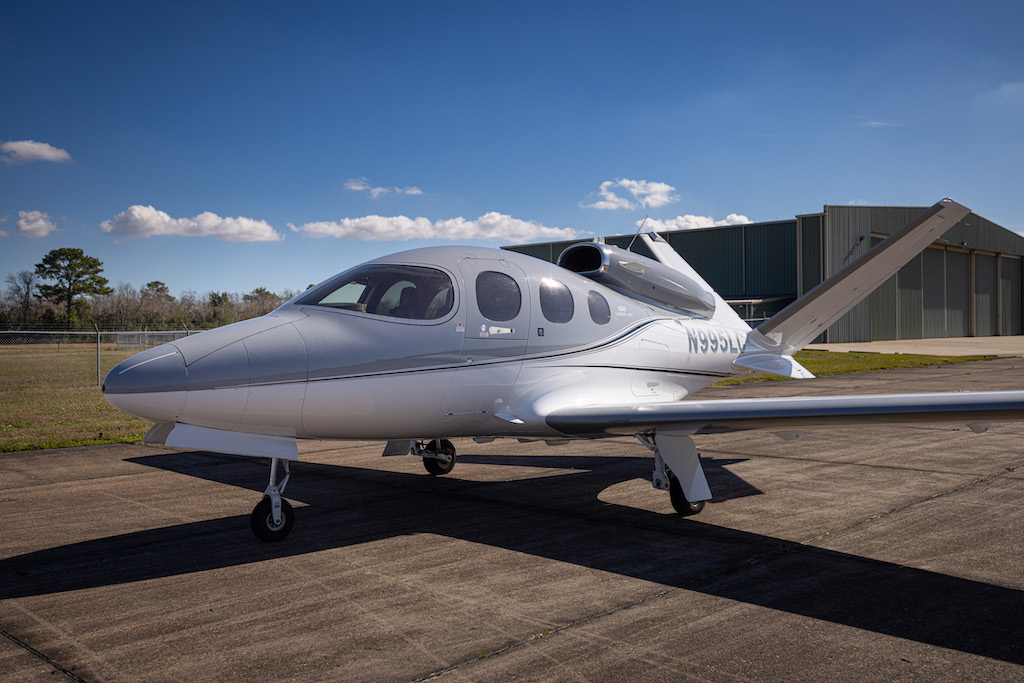 2020 Cirrus SF50 G2 Vision Jet For Sale (N995LC) From Lone Mountain Aircraft On AvPay aircraft exterior front left