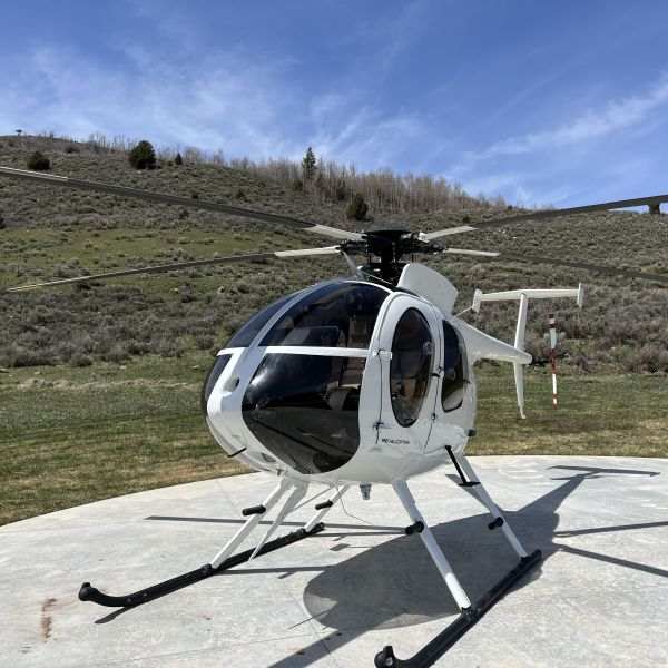 2020 McDonnell Douglas MD 530F Turbine Helicopter For Sale From jetAVIVA On AvPay front left of helicopter close