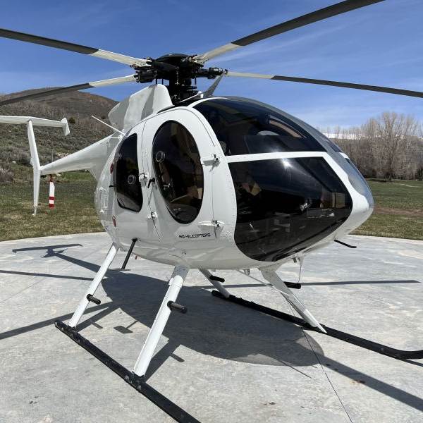 2020 McDonnell Douglas MD 530F Turbine Helicopter For Sale From jetAVIVA On AvPay front right of helicopter close